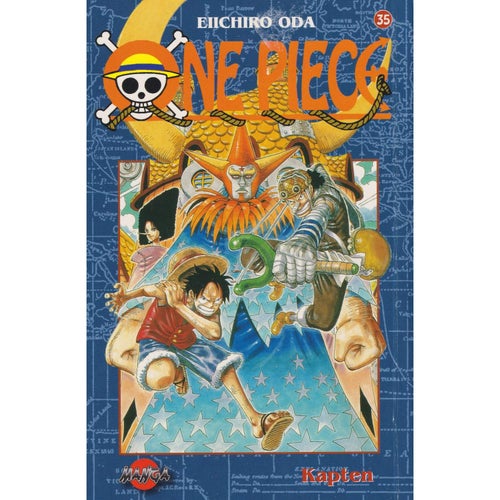 One Piece - 35 - Kapten - Eiichiro Oda - Svensk utgåva (Begagnad)