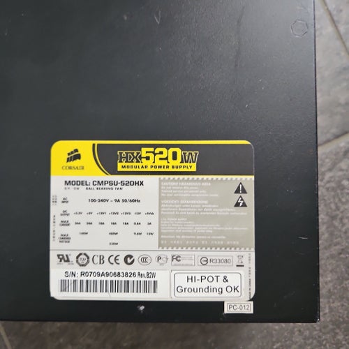 Nätdelen 520W