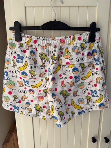 NIKBEN vit badshorts, storlek M/S