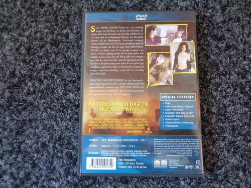 DVD-VAMPIRES OF THE DESERT *Kerr Smith* Egmont utgåva