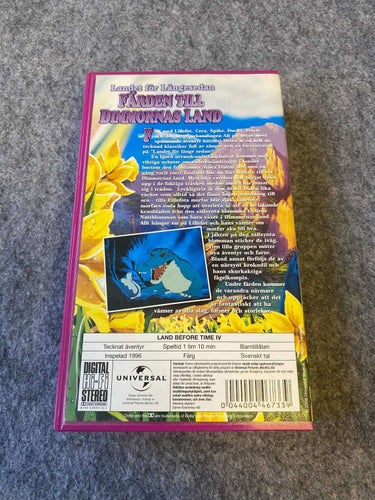 Färden till dimmornas land - Landet för längesedan 4 - VHS