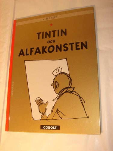 Tintins äventyr 24 - Tintin och alfakonsten INB. NY Cobolt