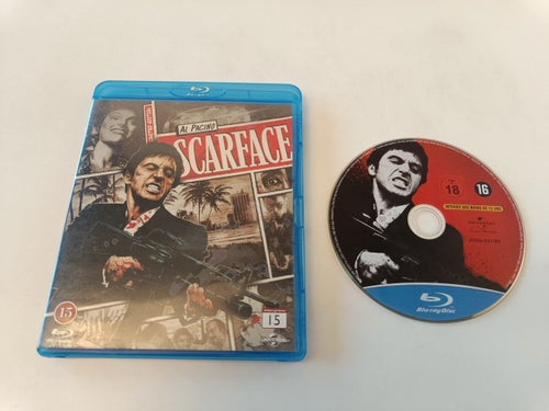 Scarface m. Al Pacino på Blu-ray