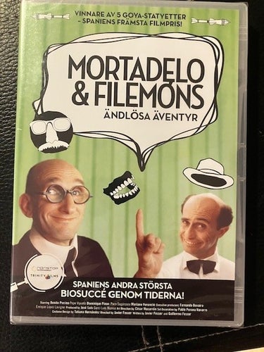 Mortadelo & Filemóns ändlösa äventyr, Spansk succékomedi Inplastad DVD