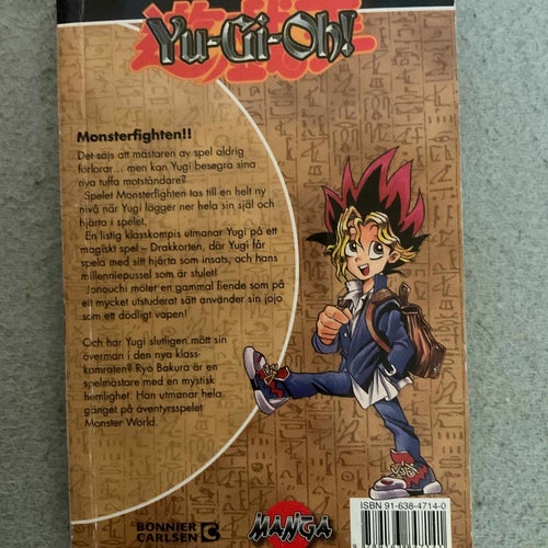 Yu-gi-oh vol 6 - svenska manga anime yugioh shonen