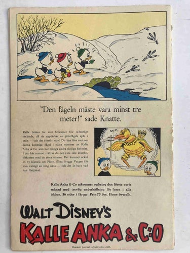 Walt Disney´s Serier - 1955:12 VG-FN
