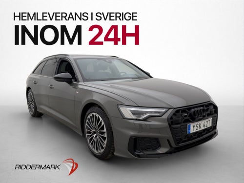 Audi A6 Avant 55 TFSI e Q 367hk S-Line Drag Kamera Halvskinn