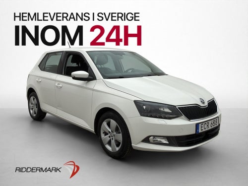Skoda Fabia Style 1.2 TSI 90hk P-sensor Farthållare CarPlay