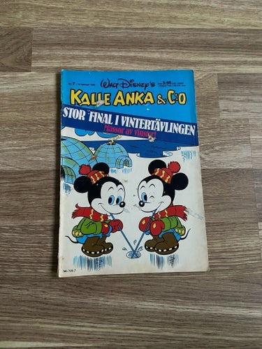 Walt Disney’s Kalle Anka & Co nr 7 1980