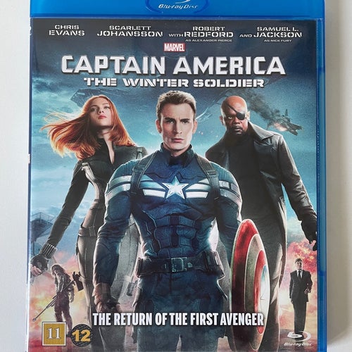 Captain America: The Winter Soldier - Blu-ray