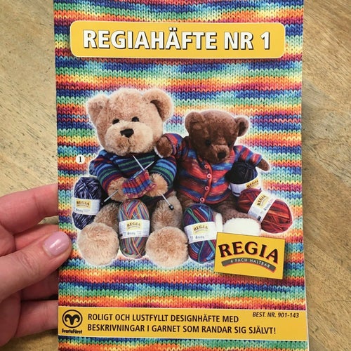 Svensk stickmönstertidning, Regiahäfte nr 1 sticktidning - 12 mönster 1990-talet