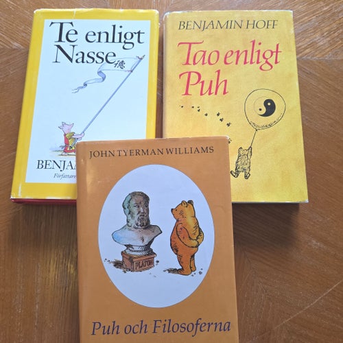 3st böcker, Te enligt Nasse, Tao enligt Puh, Puh och filosoferna