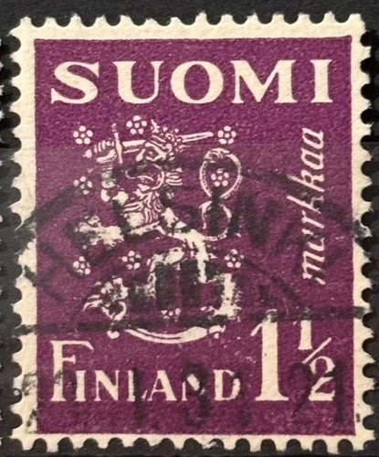 Finland Modell M30 1,5 Markkaa Violett