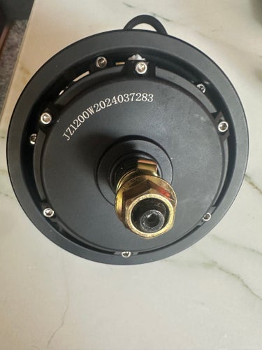 52V 1200W 10-tums hjulmotor till el-scooter.