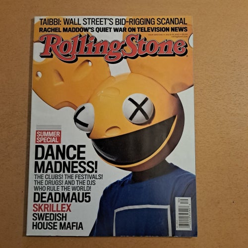 Rolling Stone Tidning Deadmau5 Juli 2012