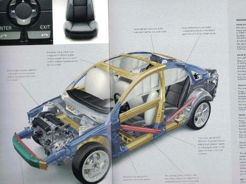 Broschyr Volvo S40 2004? , Fina bilder , engelsk text