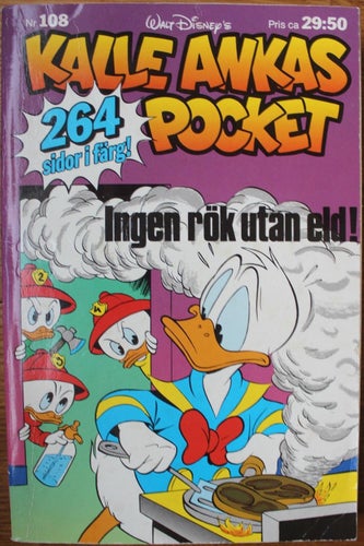 KALLE ANKA POCKET NR 108 1989