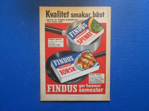 Husmodern 33 1956 Fritiof Nilsson Piraten Gustaf Olofsson Fjärdsjömåla Salje
