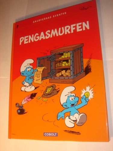 Pengasmurfen INBUNDET ALBUM NYTT OLÄST 2015 1a utgåva