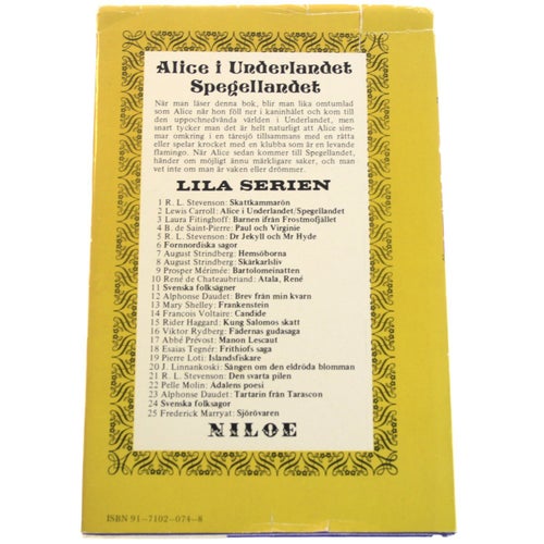 Lewis Carroll - Alice i Underlandet / Alice i Spegellandet