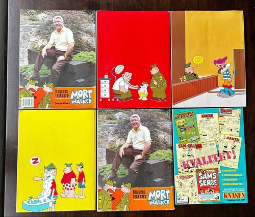 Knasen - Diverse Årgångar 1979-1994 tal,10 st