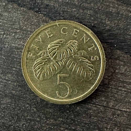 Mynt: Singapore - 5 Cents - 2003 / coin
