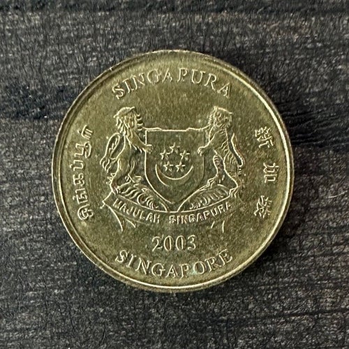 Mynt: Singapore - 5 Cents - 2003 / coin