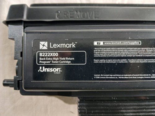Lexmark B222X00 Ekstra Høy Ytelse Toner (6 000 sider) – Svar