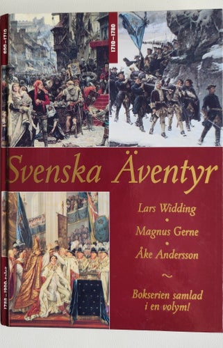 Svenska Äventyr | Historisk praktvolym
