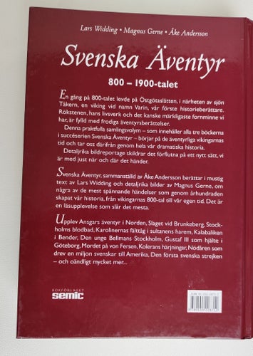 Svenska Äventyr | Historisk praktvolym