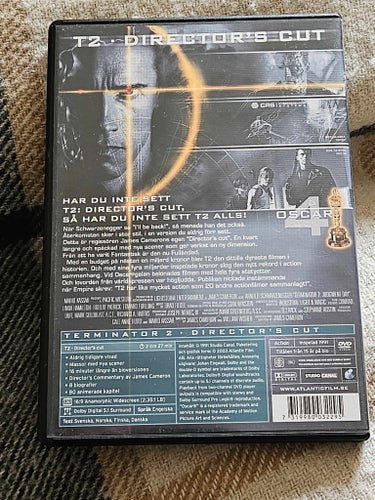 TERMINATOR 2 JUDGMENT DAY - DVD ,SVENSK TEXT