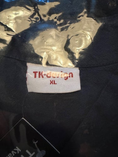 TK Design marinblå klänning, storlek XL