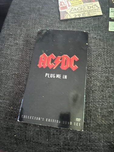 AC/DC Plug Me In Collector's Edition 3 DVD Set