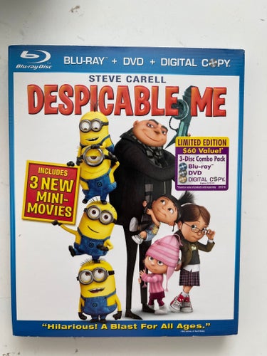 Despicable Me - Blu-ray + DVD + Digital Copy (3-Disc Combo Pack)