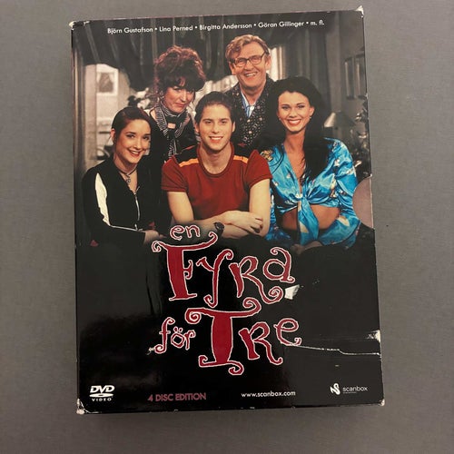 En Fyra för Tre - 4 Disc Edition - DVD