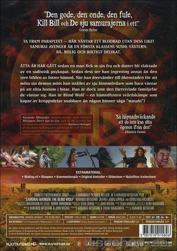 Samurai avenger - The Blind Wolf (2009) Kurando Mitsutake med Kurando Mitsutake