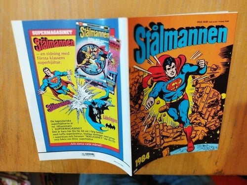 Stålmannen 1984. Very Fine plus