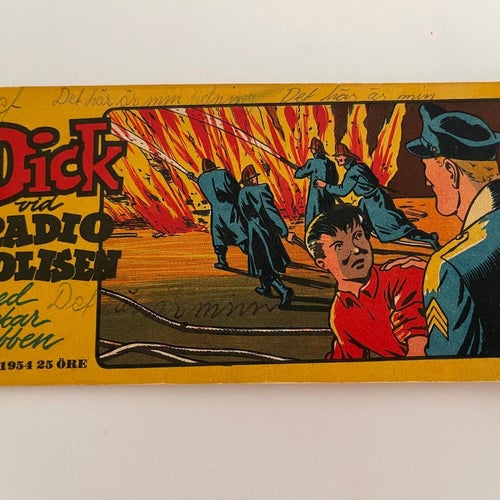 * Dick vid Radiopolisen Nr 31 - 54  *