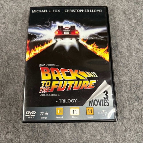 Tillbaka till framtiden del 1-3 - DVD