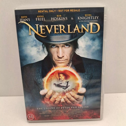 Neverland - Region 2, DVD-Film, Svensk text, Fint skick