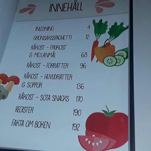 Grönsaksspaghetti & råkost