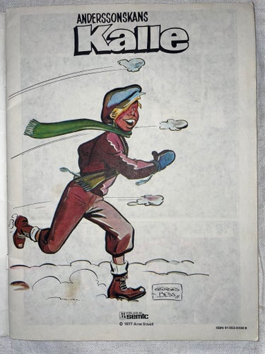 ANDERSSONSKANS KALLE Present-album från 1978, Jul album ** tidning buskis humor