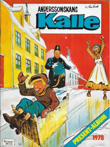 ANDERSSONSKANS KALLE Present-album från 1978, Jul album ** tidning buskis humor
