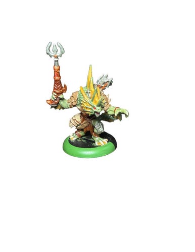 Warmachine Hordes Minions Rask Bog Trog Warlock