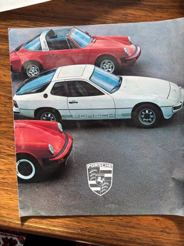 Porsche 1978 - försäljningsbroschyr