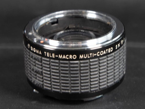 Sigma Tele-Macro konverter 2X 1:1 för Konica