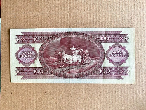 Ungersk sedel - 100 Forint - 1984