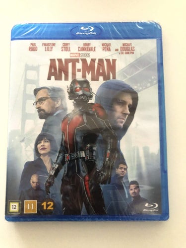 Bluray: ANT-MAN  (NY, INPLASTAD!) MARVEL