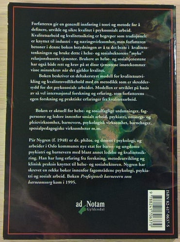 Utvikling og kvalitet i psykososialt arbeid / Pär Nygren
