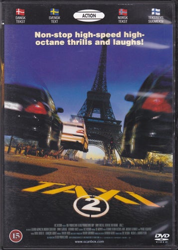 DVD / Taxi 2 / Luc Besson / Emma Sjöberg, Marion Cotillard / Nära nyskick